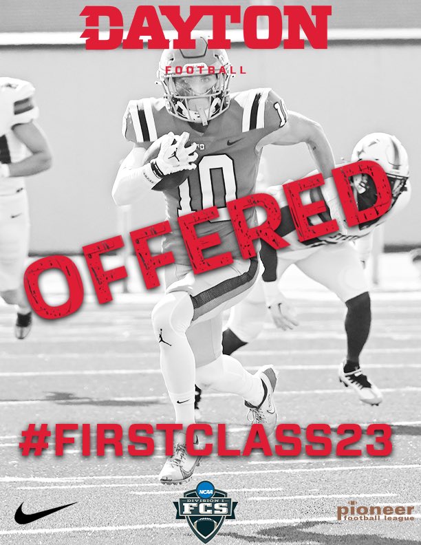 JoshMailander's tweet image. Blessed to receive an offer from @DaytonFootball @CoachCos16 @CoachEwald @PopePrepFB @RileyElite3 @_Elite3