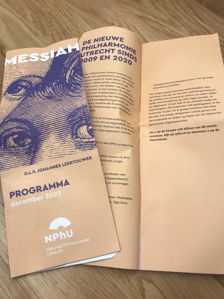 “The people that walked in darkness have seen a great light!”  Wat een prachtig begin van het #Kerst weekend; de #Messiah van Handel door <a href="/PhilharmonieUt/">Nieuwe Philharmonie Utrecht</a> olv. Joh.Leertouwer in #Leiden.  “Wonderful, Counsellor, mighty God, Everlasting Father, Prince of Peace” ! Gezegende Kerst 🎄