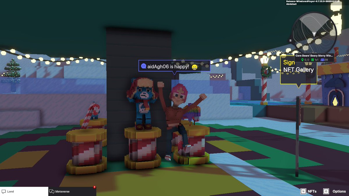 AidaGh06's tweet photo. @TheSandboxGame @carebears I found a @carebears blue construction worker in Merry Beary Winterfest! 👷🐻 #SeasonsGreetingsTSB https://t.co/3xs0GXHIlU