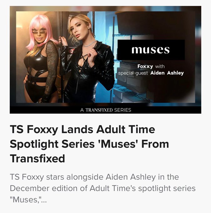 Watch TS Foxxy's leaked NSFW photo on TwXstars