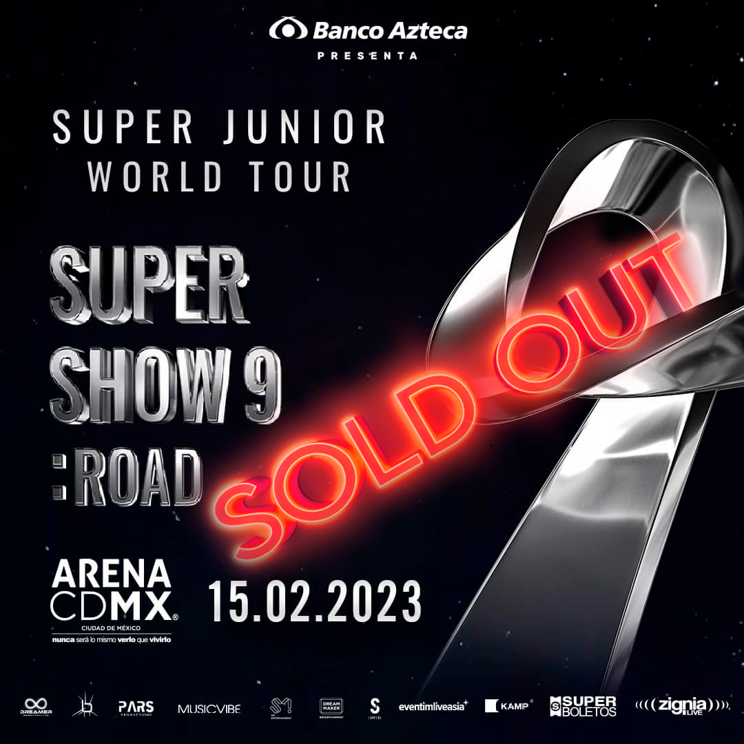 ¡Tenemos SOLD OUT en menos de 1 día! Gracias por ser los mejores #ELF y obtener sus boletos con tarjetas de Banco Azteca. ¡Nos vemos en febrero en el #SUPERSHOW9 de <a href="/SJofficial/">SUPER JUNIOR</a> <a href="/ArenaCdMexico/">Arena CDMX</a>!
#SUJUenlaArenaCDMX