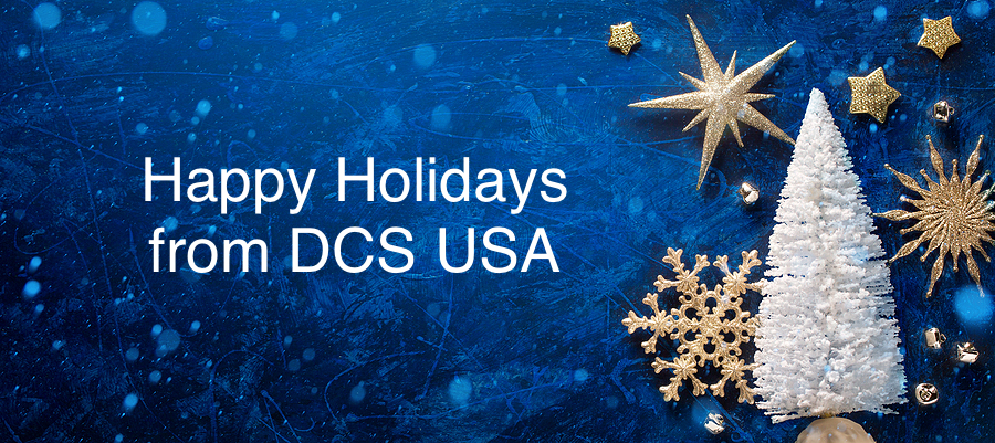 Happy Holidays from DCS USA team! We hope you all have a wonderful time with your friends and family! We will see you January 2, 2023! #happyholidays #dcsusa #rotaryexperts