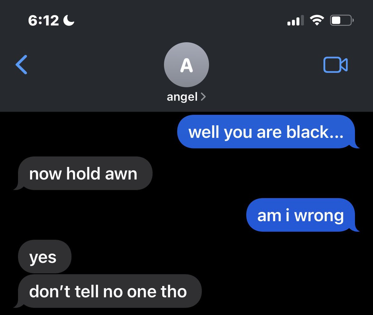 ogunification's tweet photo. not angel racefaking this whole time omg #angelisoverparty https://t.co/czHW3O0svn