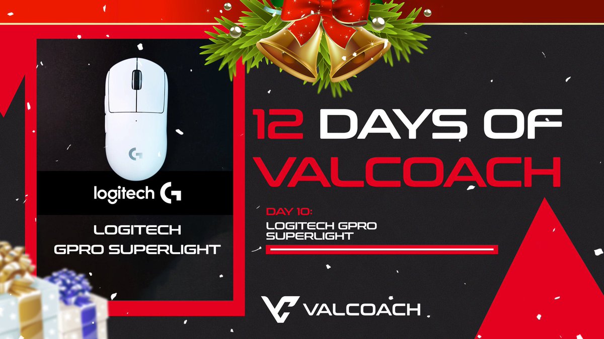 For day 10 of “12 Days of ValCoach” We’re giving out a G-Pro Superlight! TO ENTER: • Follow @ValCoach_co • Like & RT • Tag 2 Friends