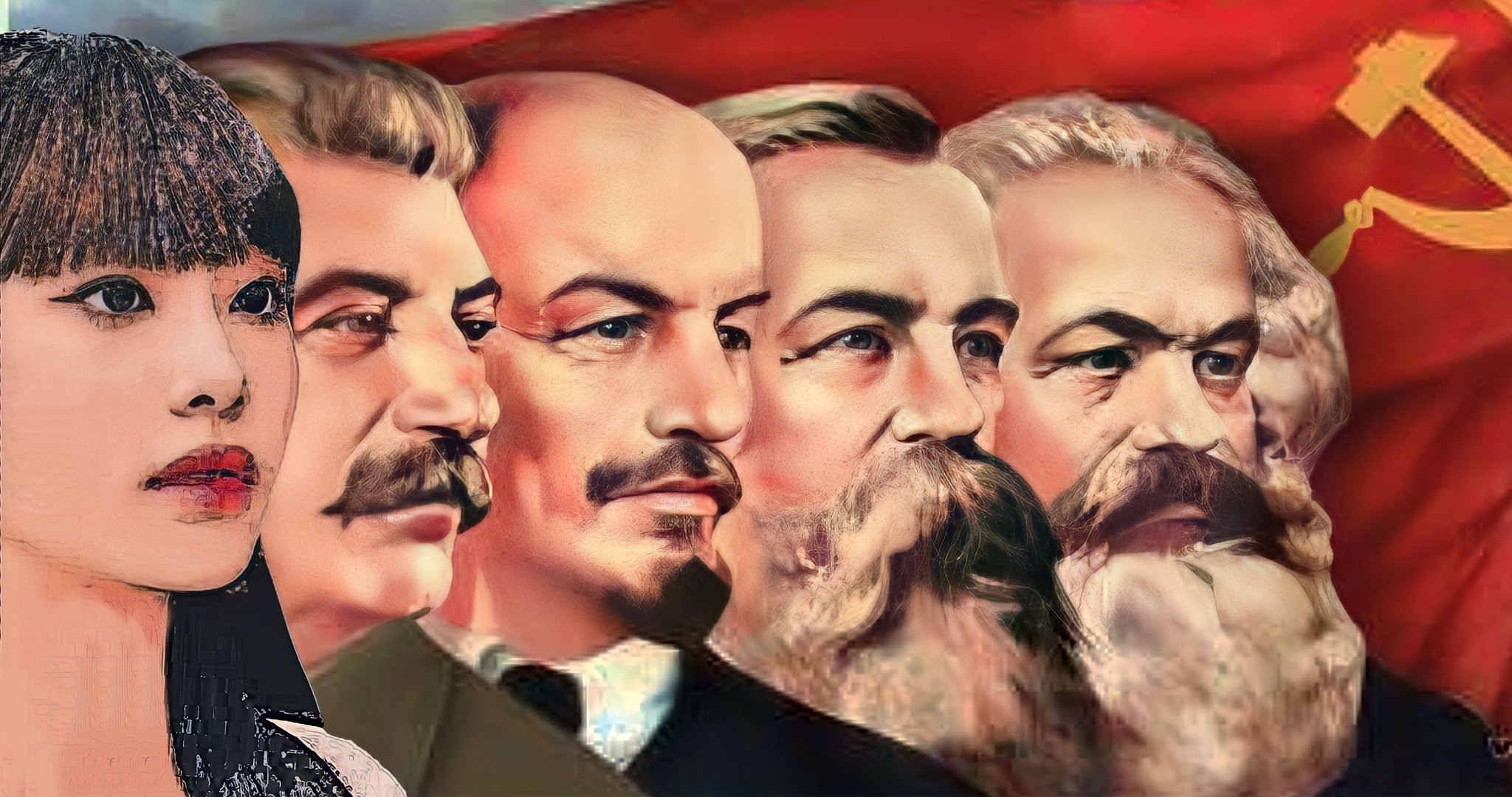 С днем Великой Октябрьской социалистической революции Ленин Сталин