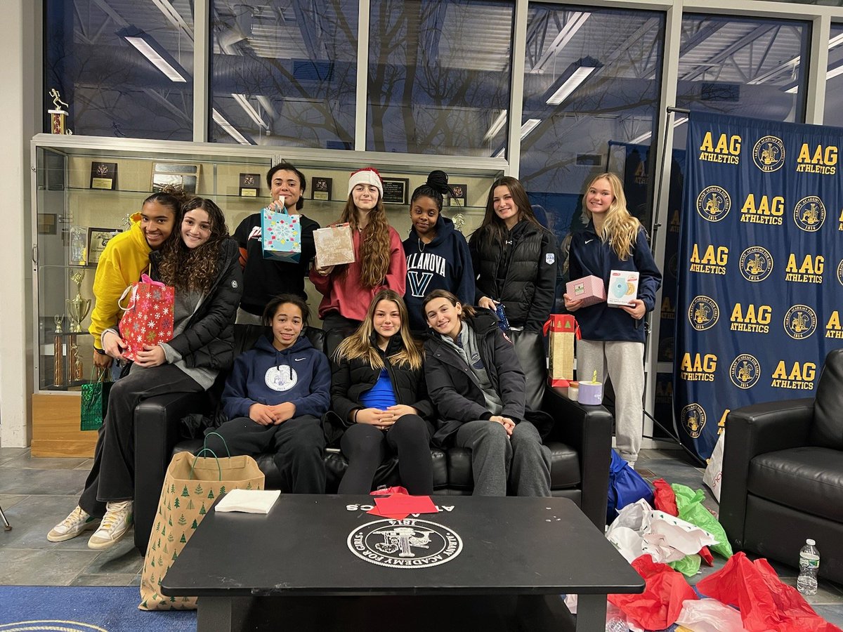 Holiday party 2022! We are family in all aspects at Academy.  Special group of young ladies. #GoBears