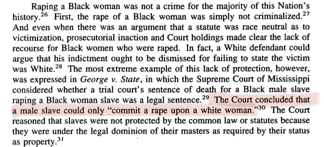 “When have Black men been protected by system at the expense of Black women?”

We can actually go as far back as slavery, when a Supreme Court ruled enslaved Black men couldn’t legally or technically rape Black women. That they could only commit that against white women.