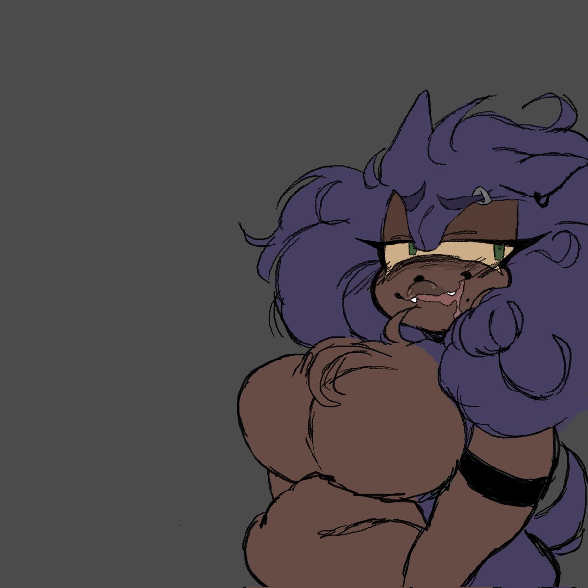 my precious .    .
this is my personal take on a female sonic design , since i wanna make a female sonic account thats more tied to me .
 
i named her Sonii  ,, she a cutie .