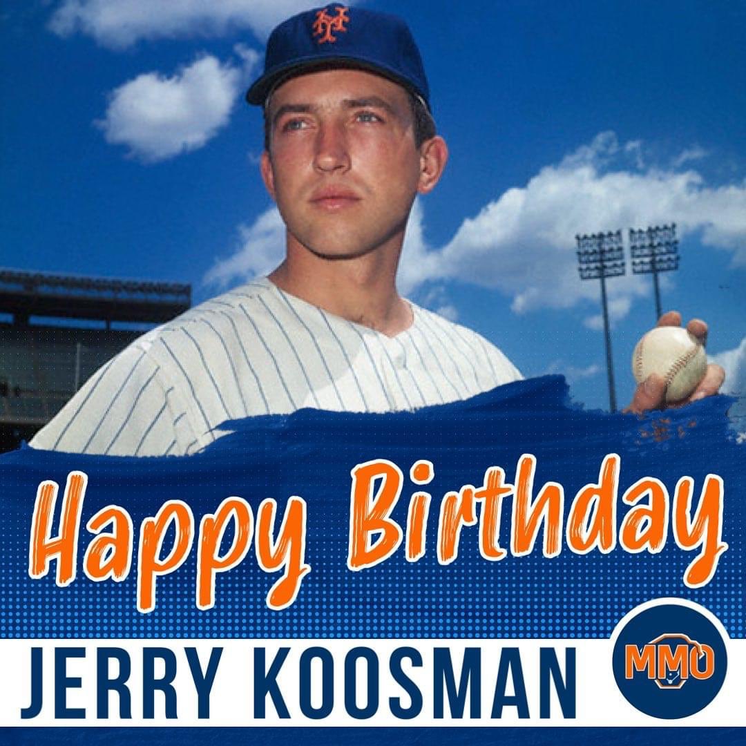 Happy birthday Jerry Koosman . One of my favorite lefties on 