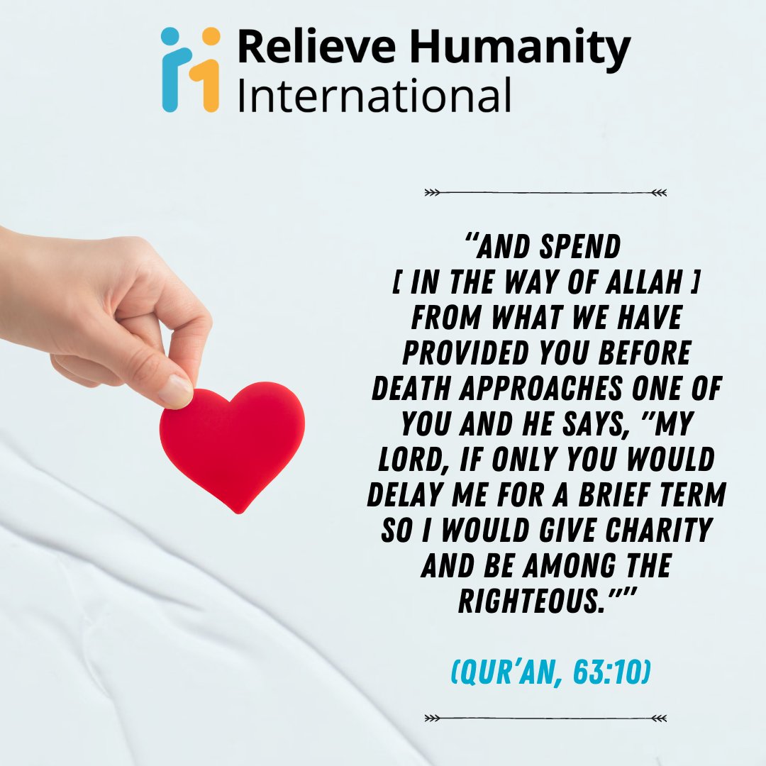 🤲🏽📿

#RHICharity #RHI #RelieveHumanityInternational #ChangeThatLasts #Sadaqa #Charity #jumuahmubarak #jumuah