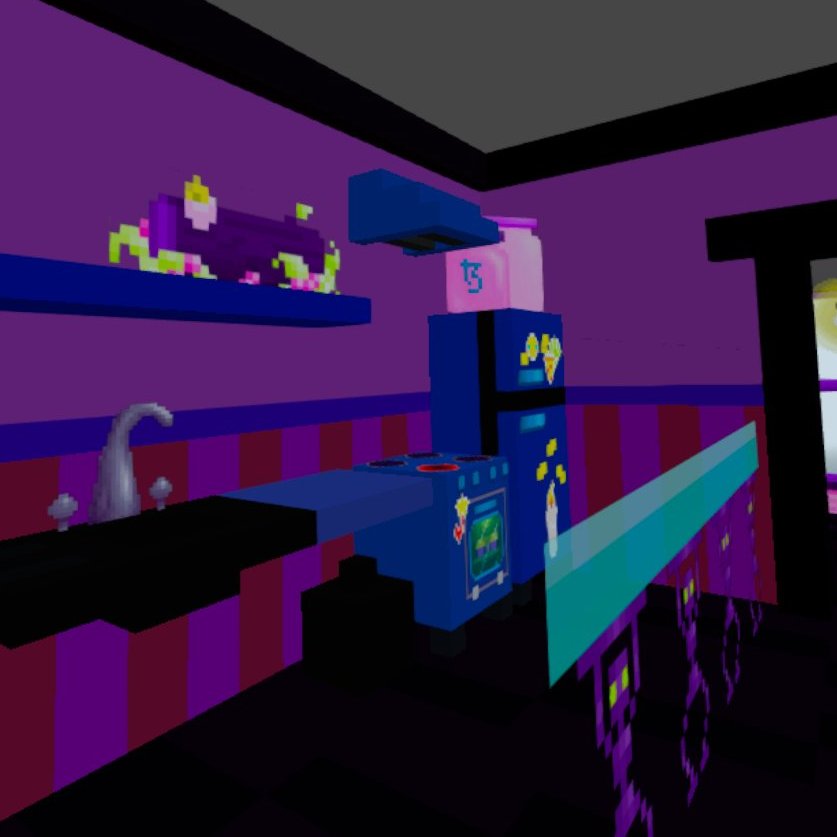 ivnhgo's tweet photo. interior details of the work. #pixelart #3dart #digitalinstalation #metaversebuild #tezosart https://t.co/q1eFeGwhzY