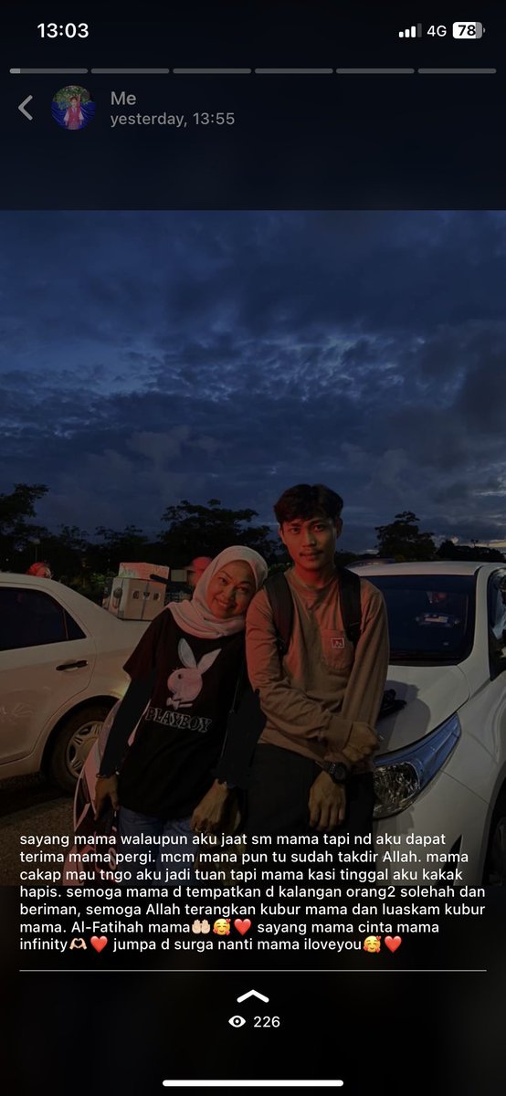 kimilasso's tweet photo. rindu mama🥰❤️ https://t.co/BVLU0juXjK