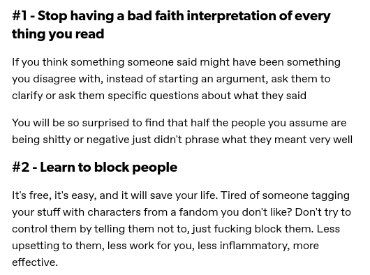 doctorow's tweet photo. Goddamn, this is good advice: "How to have a good internet experience in 8 easy steps" by Tumblr's ghostonly:

https://t.co/1gU0juozZ6 https://t.co/yev4FSuHl2