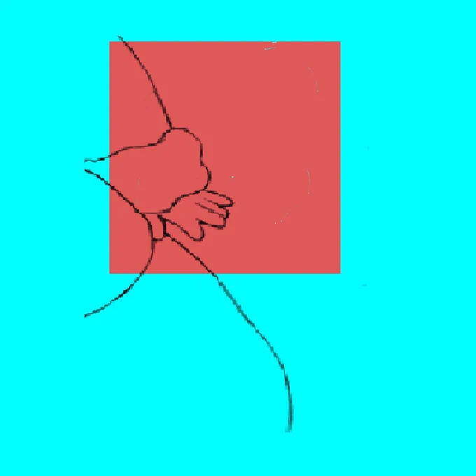 アイビス不具合で塗り途中の絵を2回パーにしました3回塗りました反転するとこのように絵がめちゃくちゃになるので気をつけて下さい 