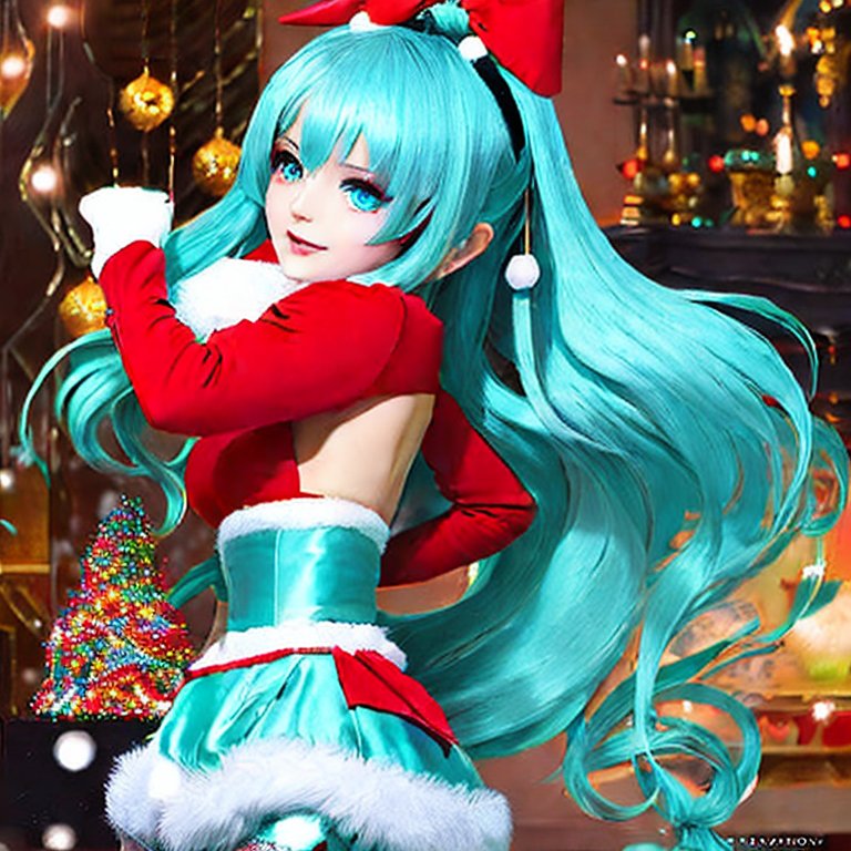 cinacomon's tweet photo. 「#初音ミク さん風」の練習!
#StableDiffusionDemo https://t.co/tHR4oezH40