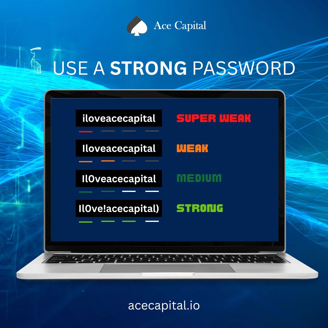 A friendly reminder to keep your passwords strong!
#acepay #tokenz  #tknz #acecburn #acecswap #acecno1 #ace #acec #acecapital #acecapitaluk #acespaces #acedao #unifarm #radioshackexchange #pancakeswap #coinmarketcap #coinsbit #coingecko #listing #utilities #upi #bellcapitals