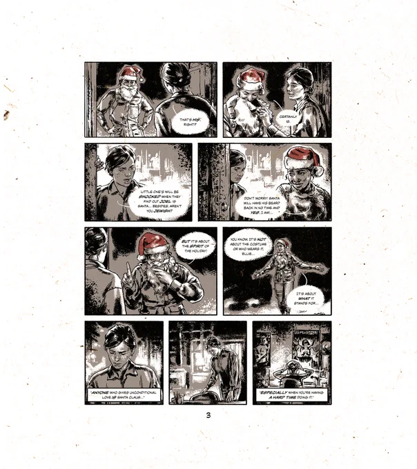 A Little Christmas Story, Page 3... 🫶
❤️ #TheLastOfUs 