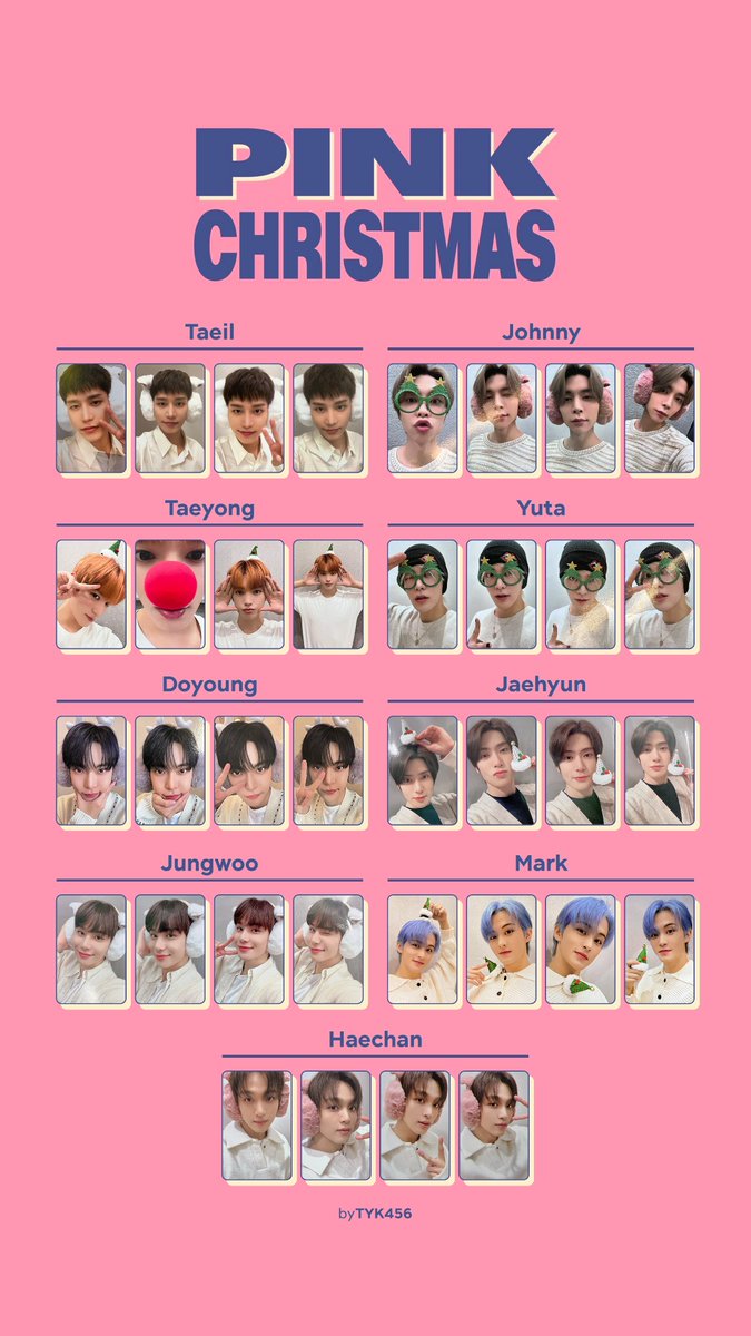 NCT トレカ HAECHAN ヘチャン PINK CHRISTMAS ㉜ NCT DREAM PINK CHRISTMAS 2023 RANDOM PACK OFFICIAL PHOTOCARD | eBay