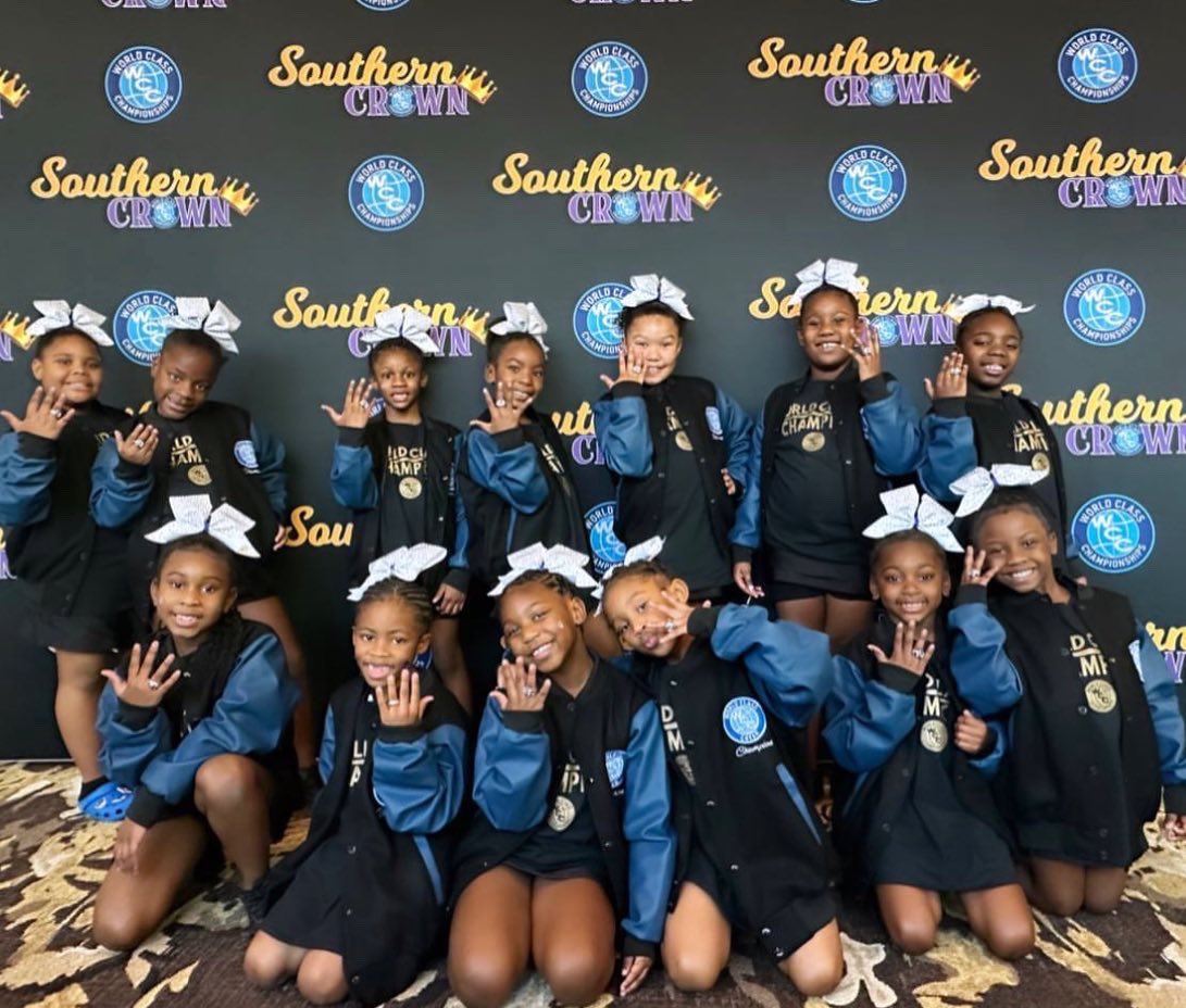 Your team could earn Champion Letterman Jackets and rings at a World Class Championship to show off your hard work! 🤩 

Want to learn more? 
📞(877) 923 - 2645
📧 info@wccheer.com 
💻 wccheer.com