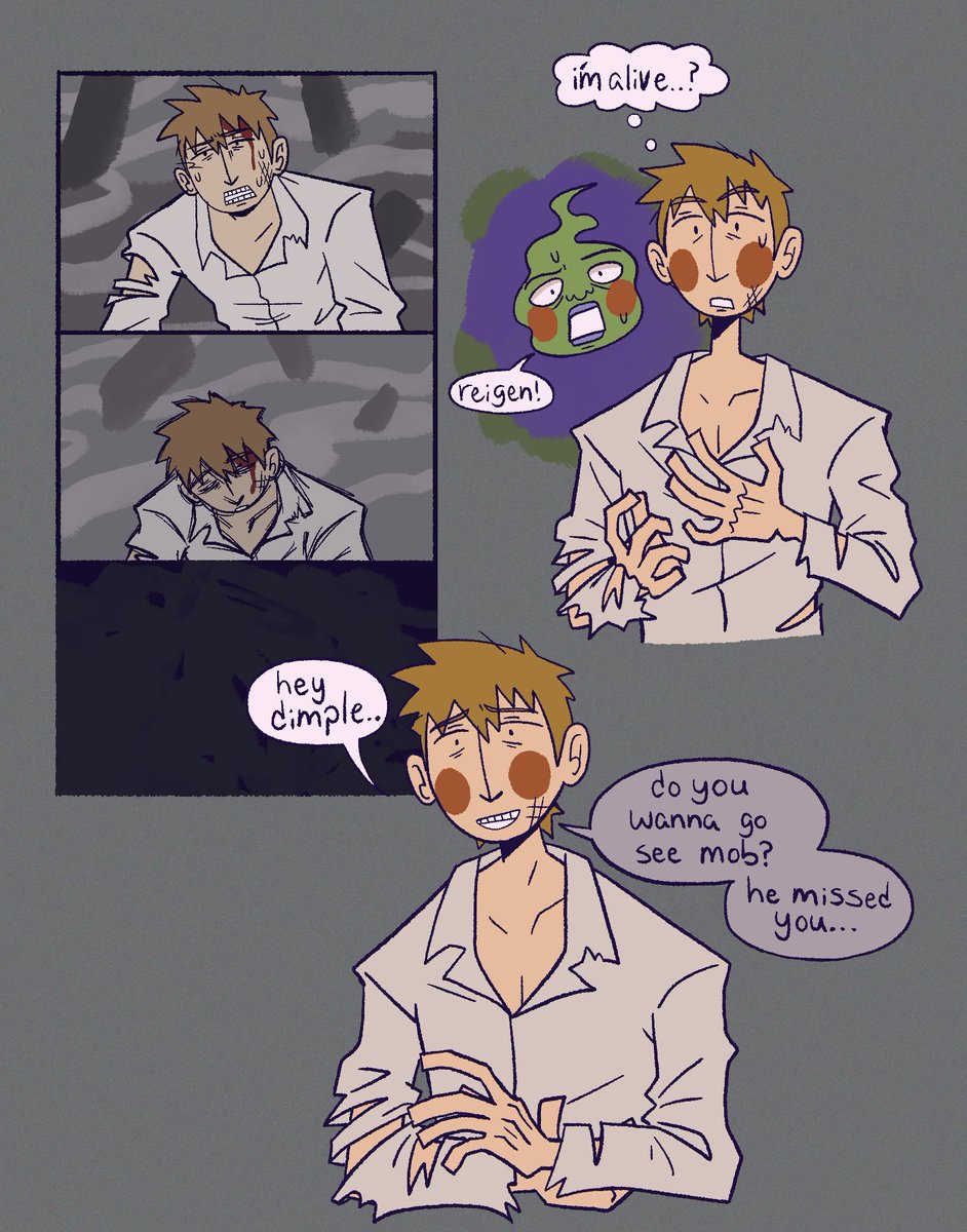 //mob psycho spoilers
welcome back, dimple #mobpsycho100 #mp100 