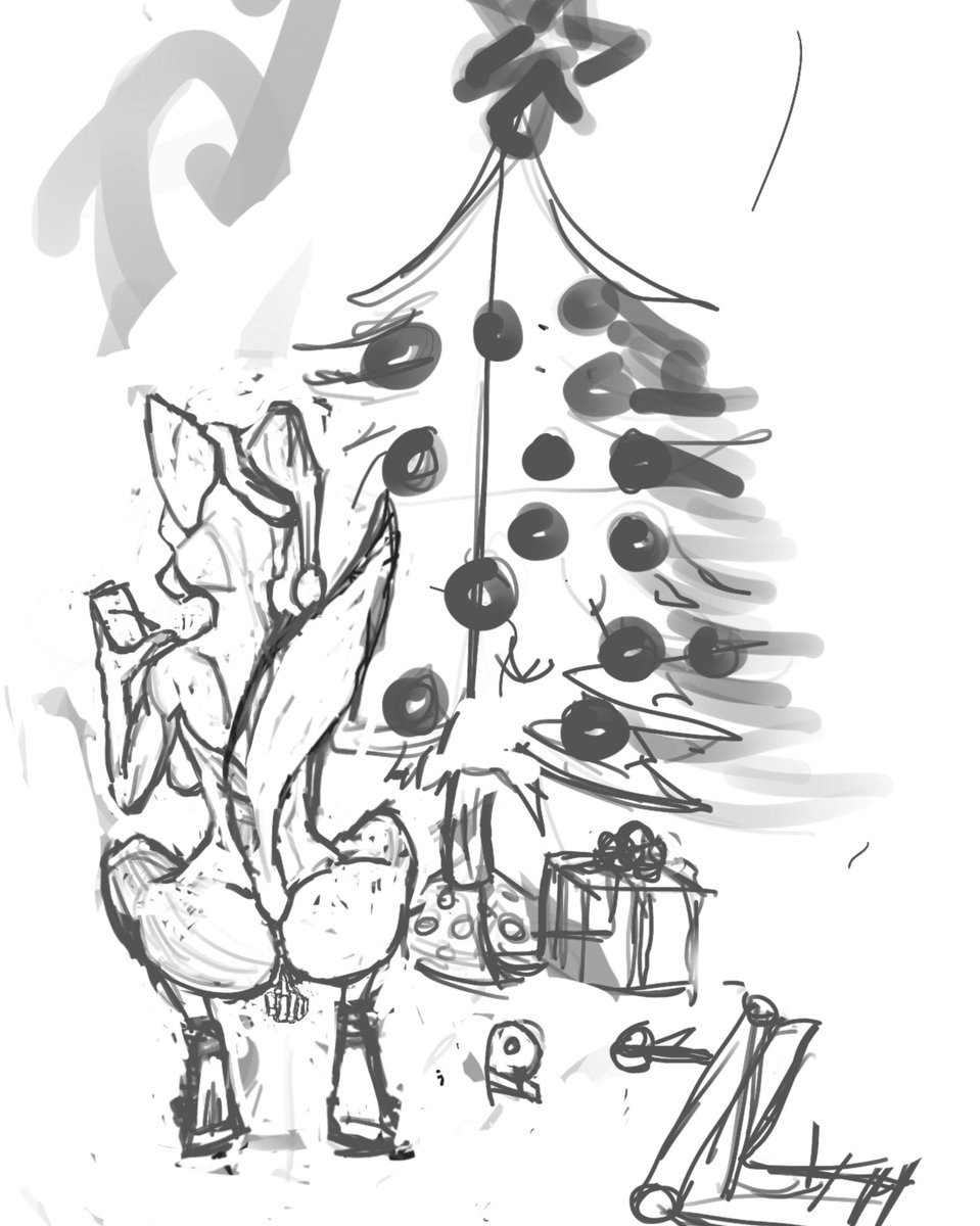 RealShozo's tweet photo. Merry Christmas, don't get distracted by yiff porn when wrapping gifts. #MerryFurryChristmas #furryporn #AdultChristmas https://t.co/yDPESCY3LU
