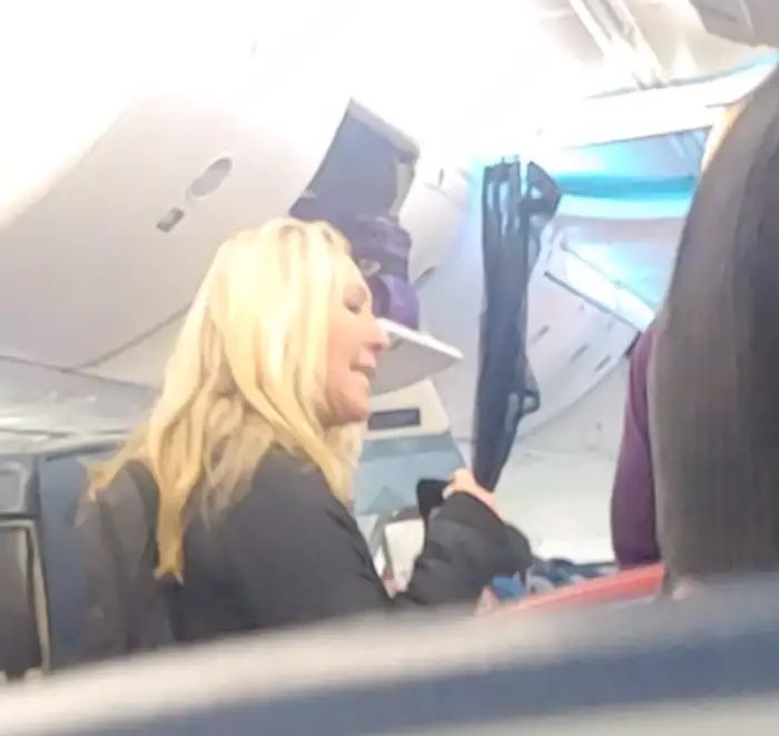 MysterySolvent's tweet photo. Did I just hear Marjorie Taylor Greene pulled a Ted Cruz and flew first class to Costa Rica last week, skipping Zelenskyy’s address to Congress, and she remains there while her state is being hit by the winter cyclone bomb? https://t.co/oRYsd7n8Bu