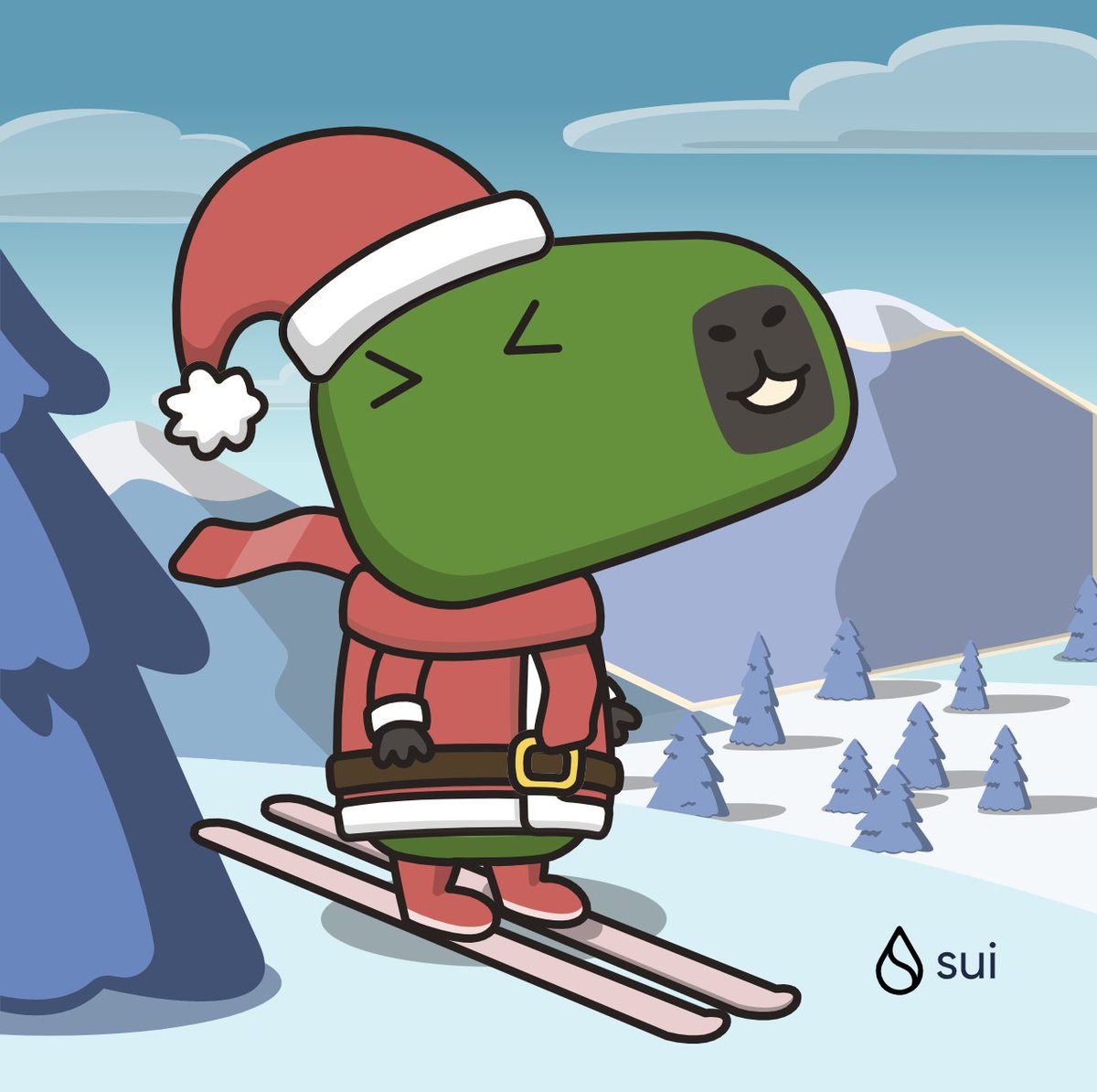 🎁 The Little Match Girl is one of the most impressive fairy tales to me. When I was a kid, I always dreamed of having those 3 matches. Another Christmas season, hopefully CapyHolidays as well as suinetwork will explode when it launches next year. Merry Christmas. #CapyHolidays