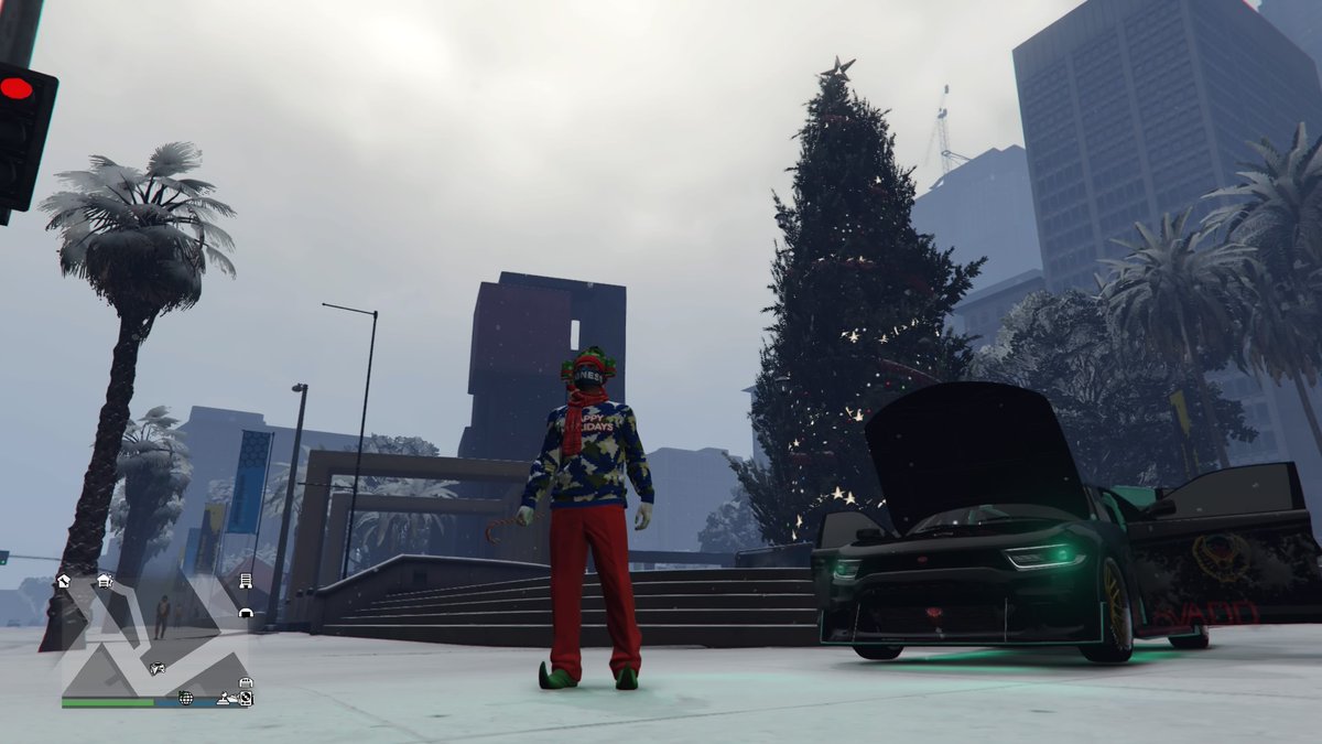 ELInquietoAPP's tweet photo. Merry Christmas #ELInquietoAPP #ELInquietoAPP10 #GTAVOnline  #PS4share #RockstarGames #PS4 #GTAV https://t.co/zOvTVn6zpZ