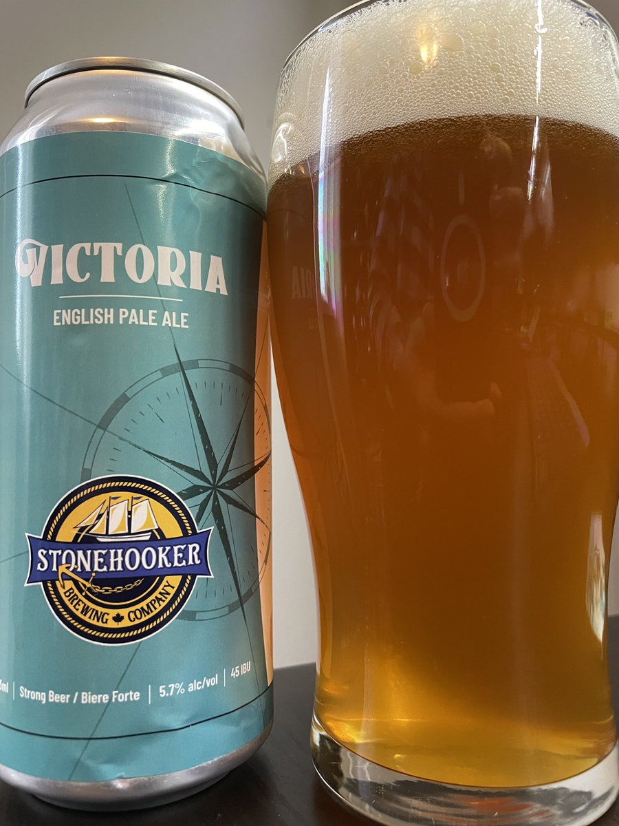 Decem-beer 23rd: the penultimate day of the advent calendar is Victoria from <a href="/StonehookerBeer/">Stonehooker Brewing</a> - a deliciously malty English Pale Ale. A highlight of the month!