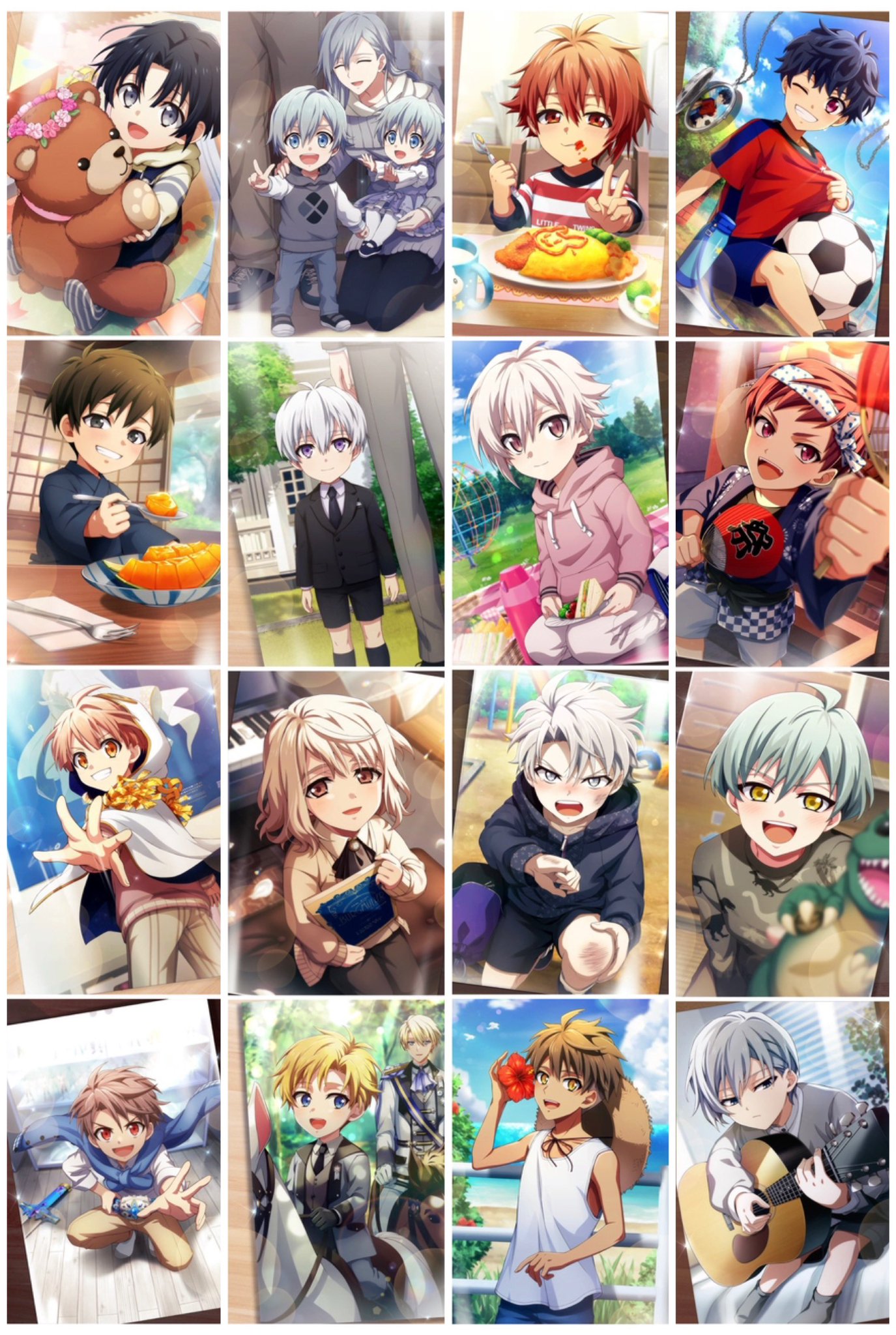アイナナ アイドリッシュセブン 百 モモ 幼少期 ベビコミュ ショタ 缶バッジ 玲 on X: 