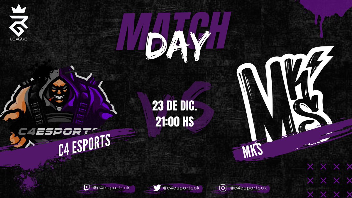 🔜 Próximo partido:
🏆 Formato: BO3
🆚 <a href="/mksesportsgg/">MKS ESPORTS</a> 
🗓️ 23 de Diciembre
🕔 21:00hs
📍 RG League