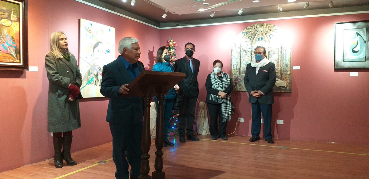 FactorRadioPue's tweet photo. Presentes en la última exposición del año en el Barrio del Artista con el Mtro. @polodelara 

#FactorRadio #LasCosasComoSon https://t.co/Fqw4v2p5o9