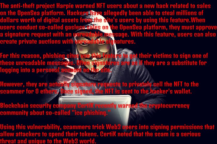 GeneParto's tweet photo. Users of NFT-platform OpenSea are threatened by phishing attacks
#news #NFTs #hacker #OpenSeaNFT https://t.co/o2i5XgQ1OS