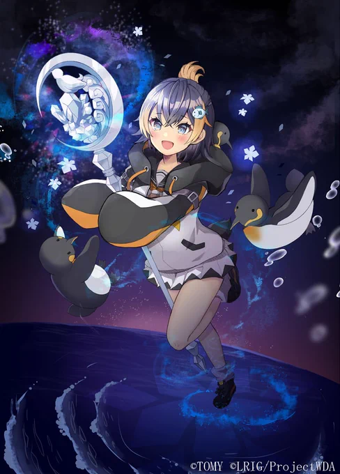 本日発売の #WIXOSS 拡張パック「にじさんじ DIVA」にてコード2434 ペトラ グリンを描かせて頂きましたよろしくお願い致します#ウィクロス発売記念 