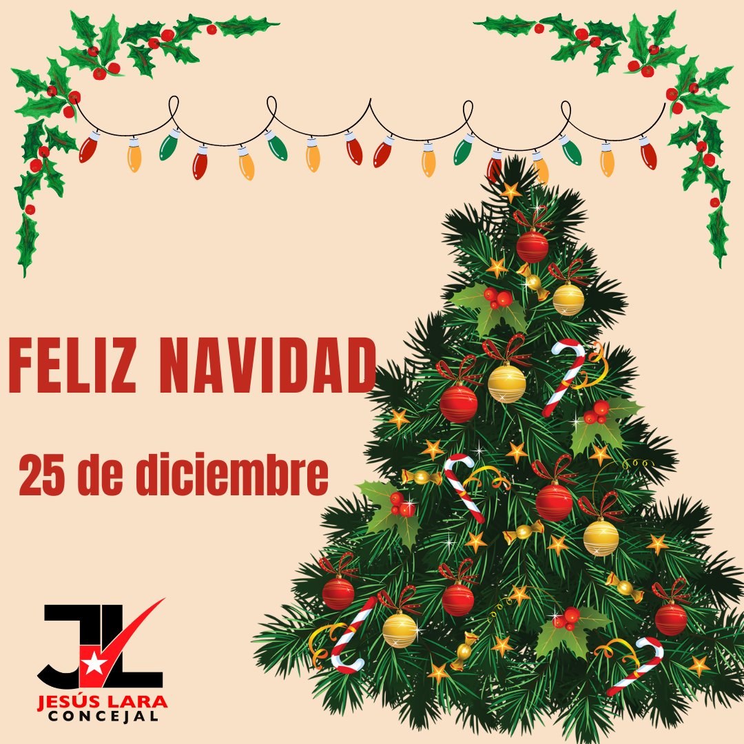 JesusLaraPy's tweet image. 🎄 La Navidad es un tiempo de unidad, de solidaridad, de reconciliación y de esperanza.

🥂 ¡Feliz Navidad para todas las familias del Paraguay 🇵🇾!

#JesúsLaraConcejal