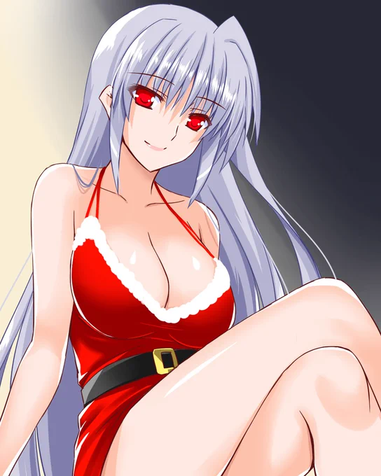 アインスサンタさん^^早く寝るんだよ☆って見守っててほしい 