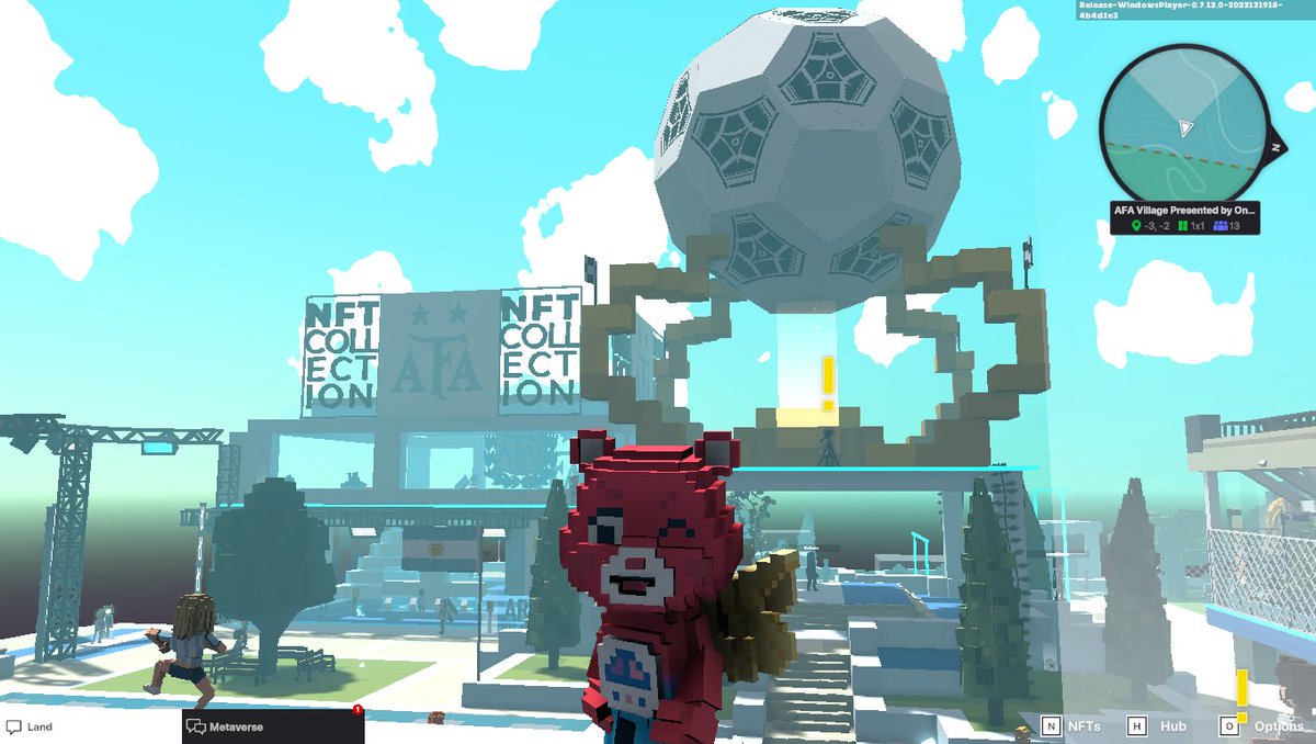 renato_sdj's tweet photo. @TheSandboxGame @aera_football @Argentina I dived in the AFA Village presented by OneFootball, check out my screenshot 👇⚽ https://t.co/ROK0vEFagV