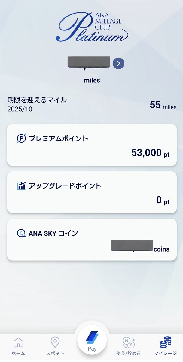 liberta2019's tweet photo. ステ��タス反映され、プラチナになりました✨

#ana
#SFC修行 https://t.co/H7Q5CnOY8o