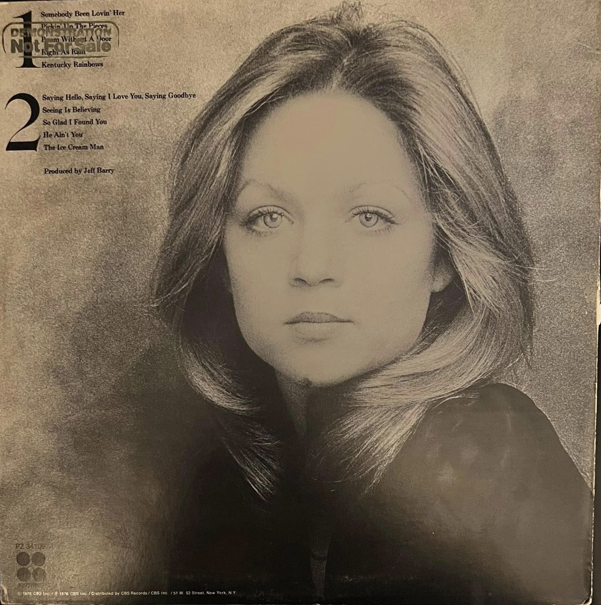 The back photo of @lisahbofficial’s debut album, “Lisa Hartman” in 1976. Lisa’s daughter, @lilypblack really looks like Lisa here.