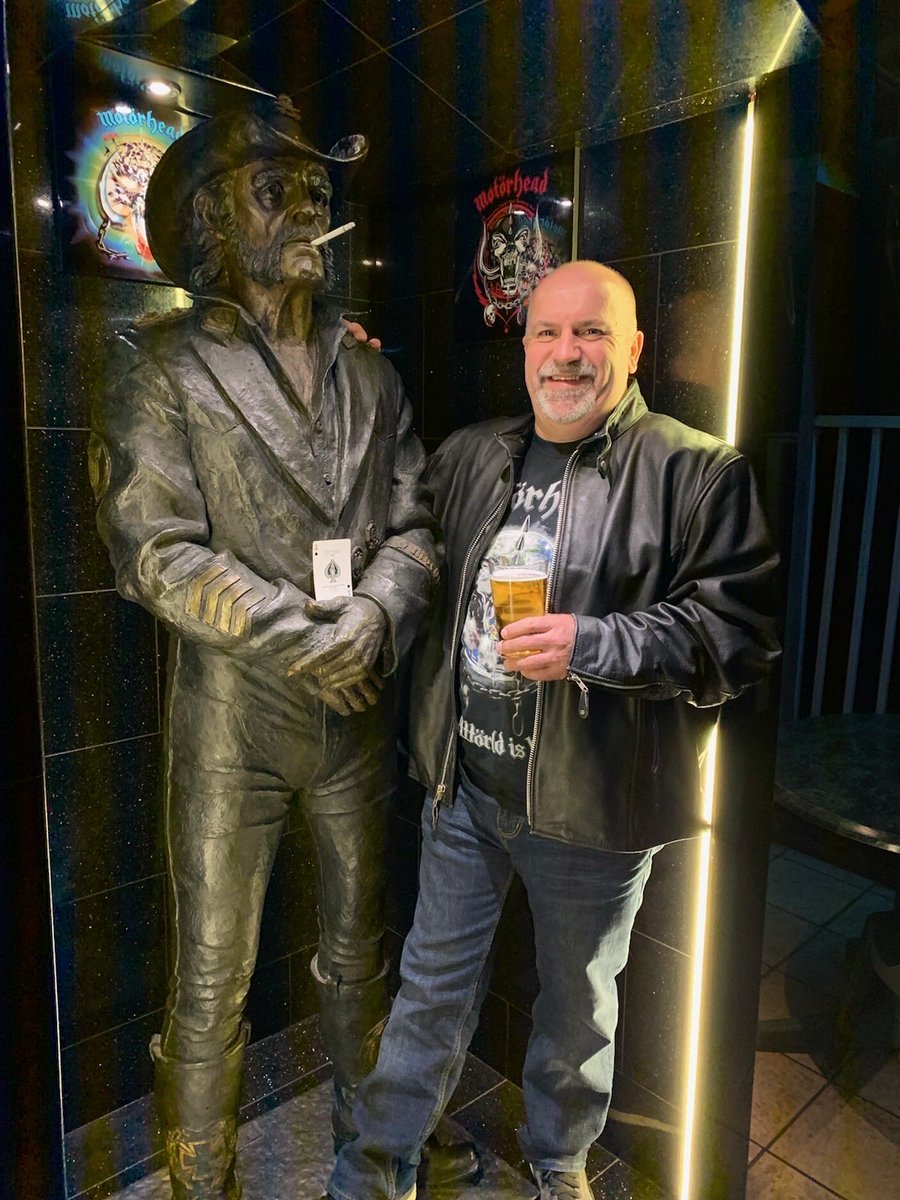 ScullyDamien's tweet photo. Here’s cheers to the Old Pirate! 
HBD Lemmy. 
Give ‘em hell! 🎂♠️🔊🥃 ⁦@myMotorhead⁩ ⁦⁦@PCATBS⁩ ⁦@MotorheadPhil⁩ ⁦@themikkeydee⁩ ⁦@Rainbowlive⁩ #Lemmy #MotorheadEveryday #LemmyRules #Motorhead #Cheers https://t.co/W7sZssVdgH