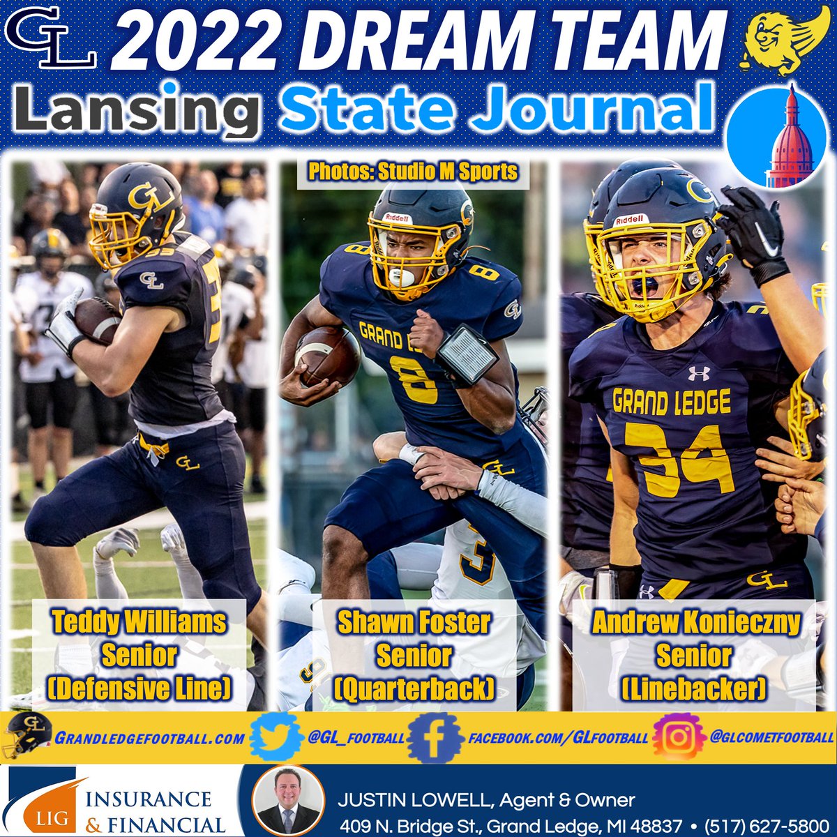 Grand Ledge Football tweet media