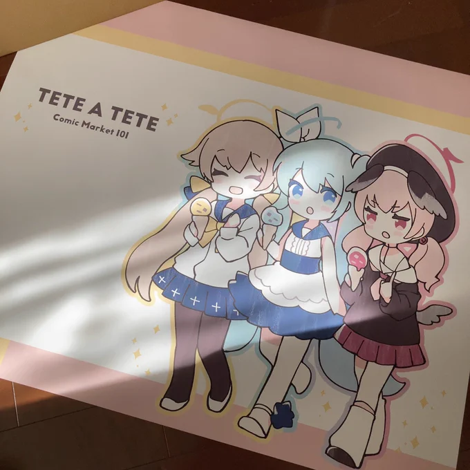 テーブルクロス届いた!めっちゃかわいい〜!! 