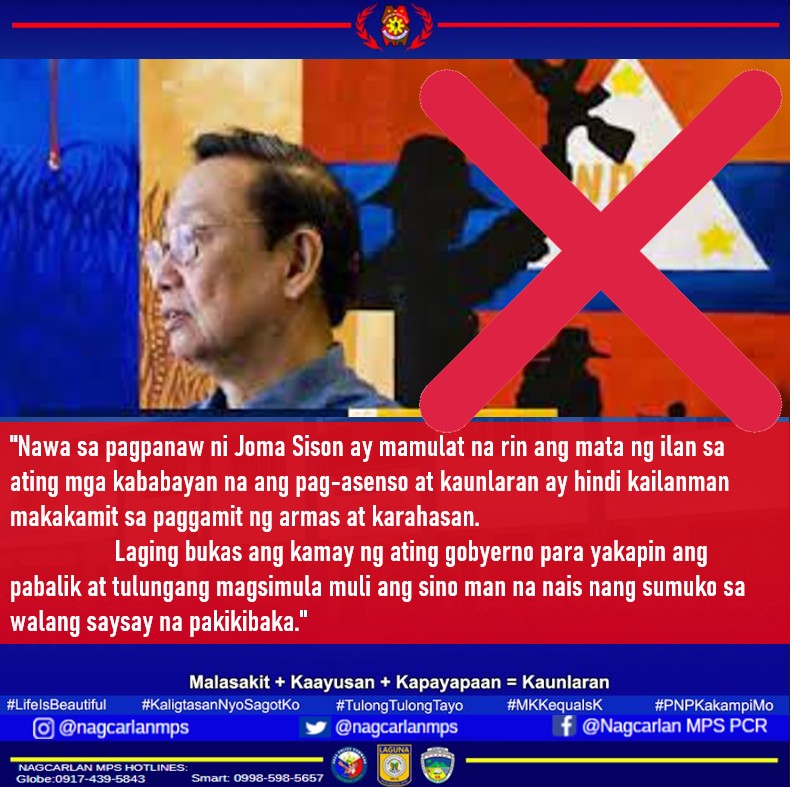 Nagcarlan Municipal Police Station; Laguna PPO (@nagcarlanmps2) / Posts / X