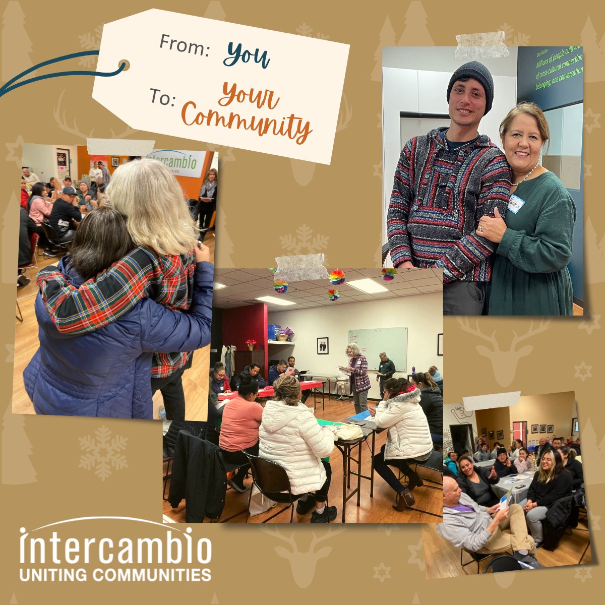 Preparing for some *interesting* conversations around the dinner table this holiday season?  😅

We completely understand that feeling. Actually, we sort of specialize in it.  

Give the gift of connection today at: intercambio.org/donate/ 🙏