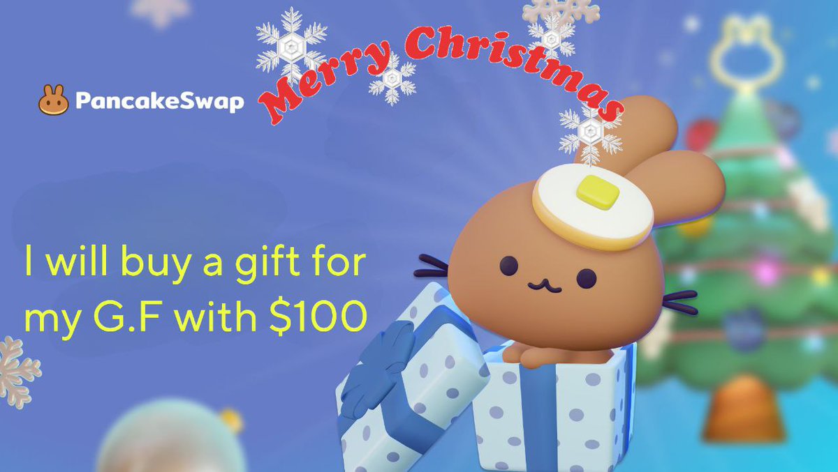 tranvanduc98's tweet photo. @PancakeSwap I will buy a gift for my G.F with $100 from @PancakeSwap event.
@Thanhhai0181
@duongminhtuoi
#PCSWish https://t.co/UjGHB0jrJ3