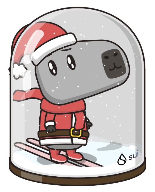 🎁 I just unboxed my Sui Holiday Capy! ❄️
Create your own Capy here:  capy.art #CapyHolidays