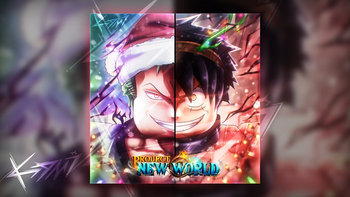 Kami on X: PROJECT NEW WORLD 💫 ZORO/LUFFY 🏴‍☠️ - COMMISSION