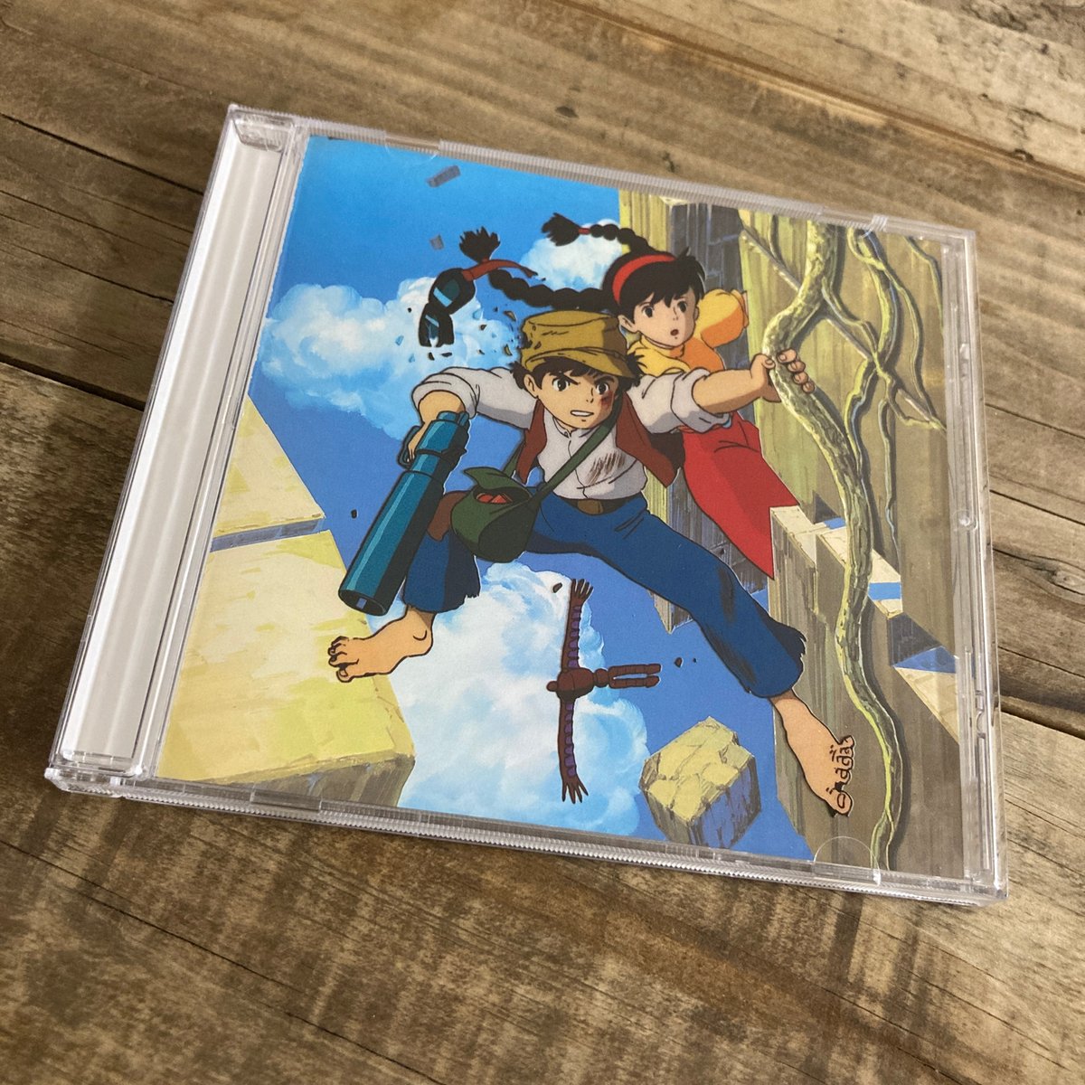 ラピュタ複製セル画ジャケット仕様のサウンドトラック！最近ジブリの