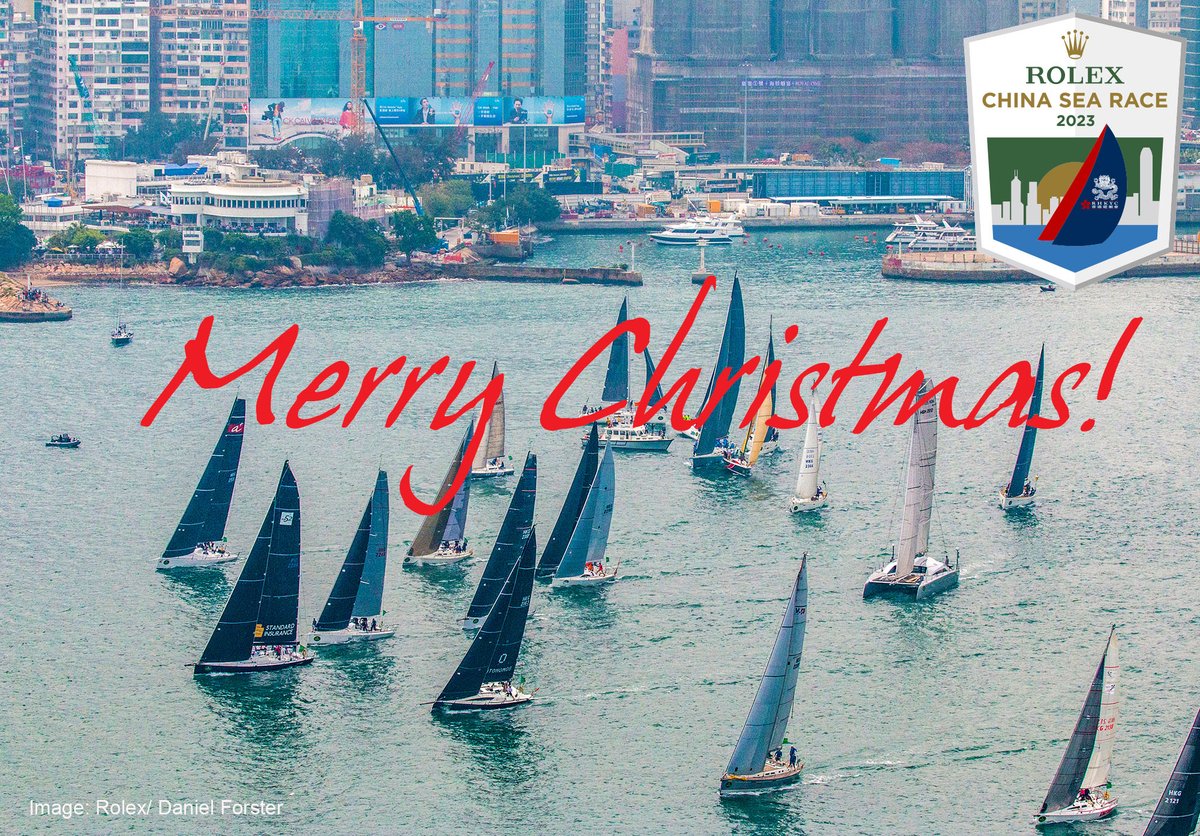 I hope your Christmas is filled with joy this year. Rolex China Sea Race wishes everyone Merry Christmas!