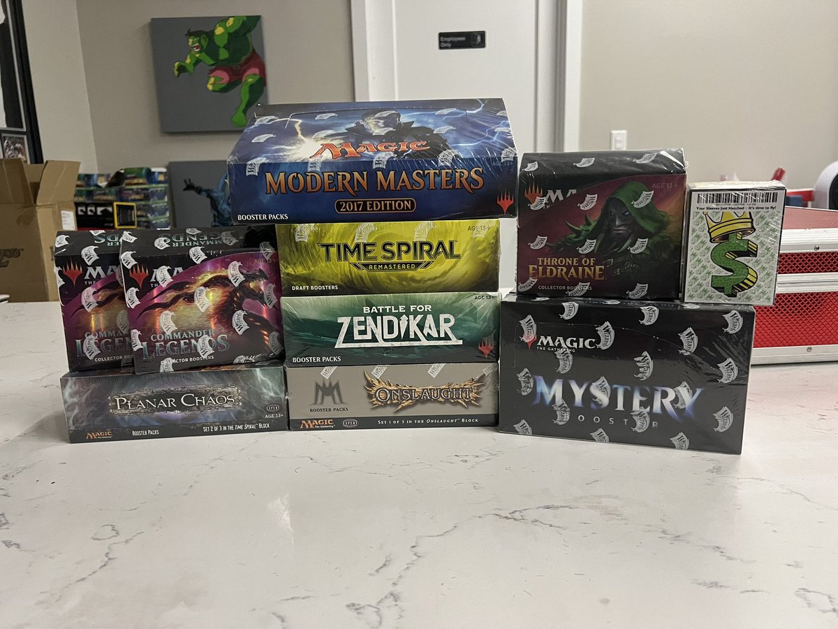 Give all this away tomorrow 600pm PST